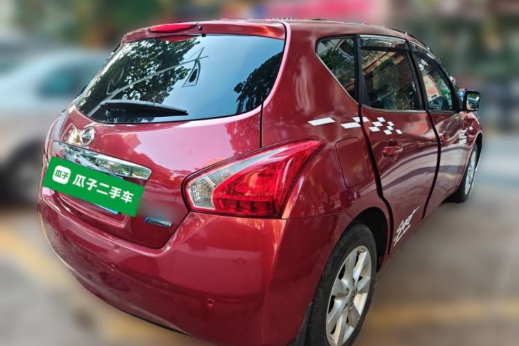 Used Nissan Tiida 2011 1.6L CVT Comfort Model Rear Right 45 Deg
