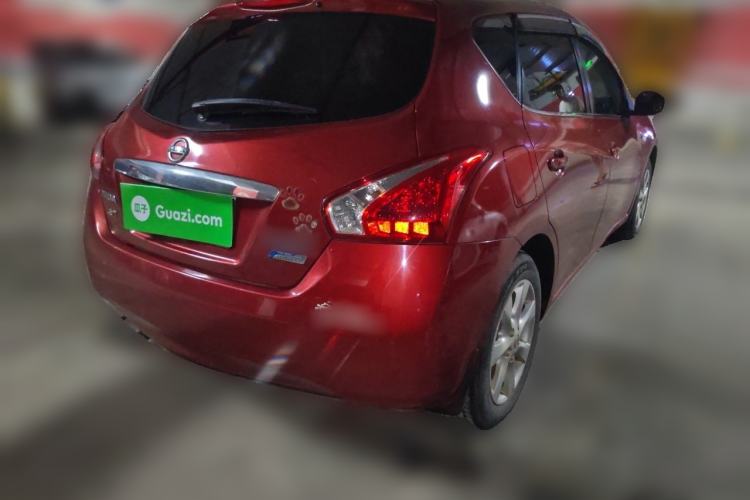 Used Nissan Tiida 2011 1.6L CVT Smart Version Rear Right 45 Deg