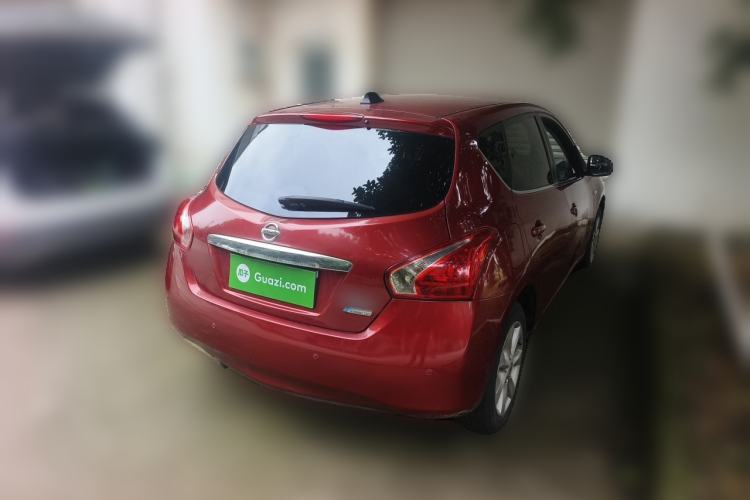 Used Nissan Tiida 2011 1.6L CVT Smart Version Rear Right 45 Deg