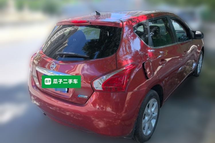 Used Nissan Tiida 2011 1.6L CVT Smart Version Rear Right 45 Deg