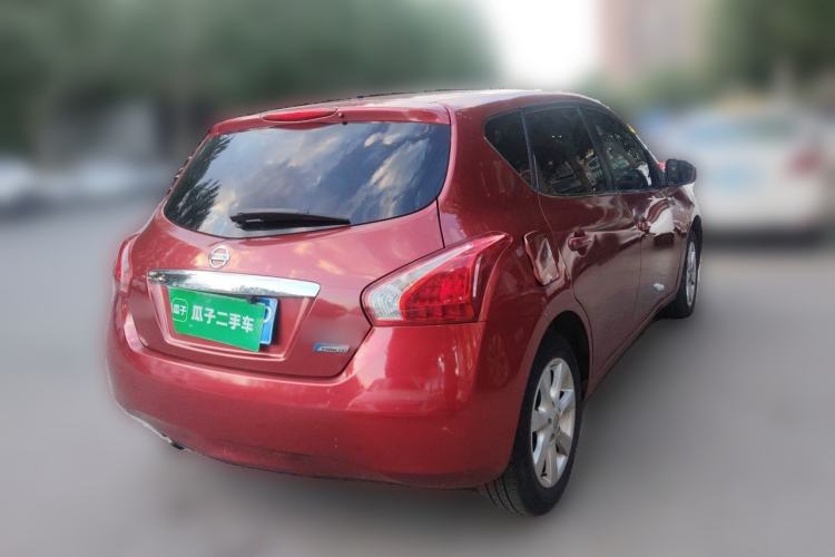 Used Nissan Tiida 2011 1.6L CVT Smart Version Rear Right 45 Deg