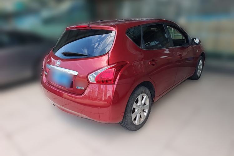 Used Nissan Tiida 2011 1.6L CVT Smart Version Rear Right 45 Deg