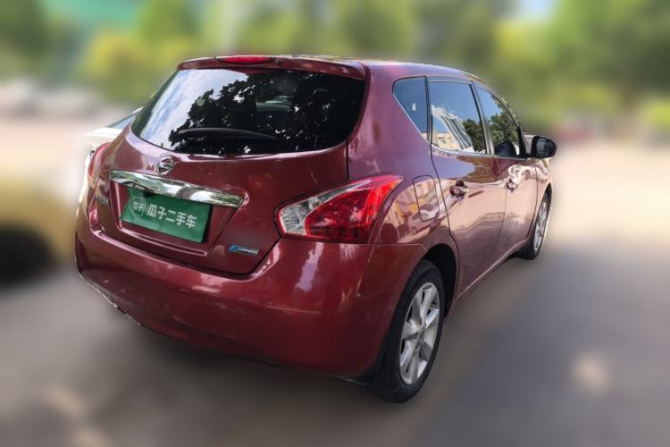 Used Nissan Tiida 2011 1.6L CVT Comfort Model Rear Right 45 Deg