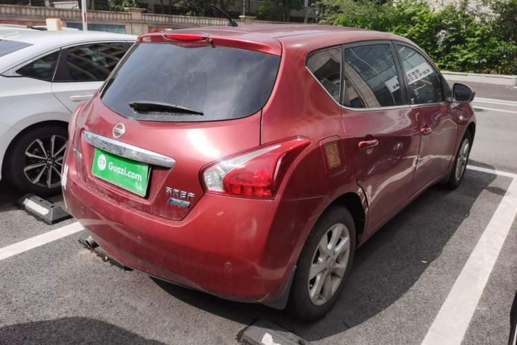 Used Nissan Tiida 2011 1.6L CVT Comfort Model Rear Right 45 Deg