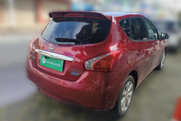 Used Nissan Tiida 2011 1.6L CVT Smart Version Rear Right 45 Deg