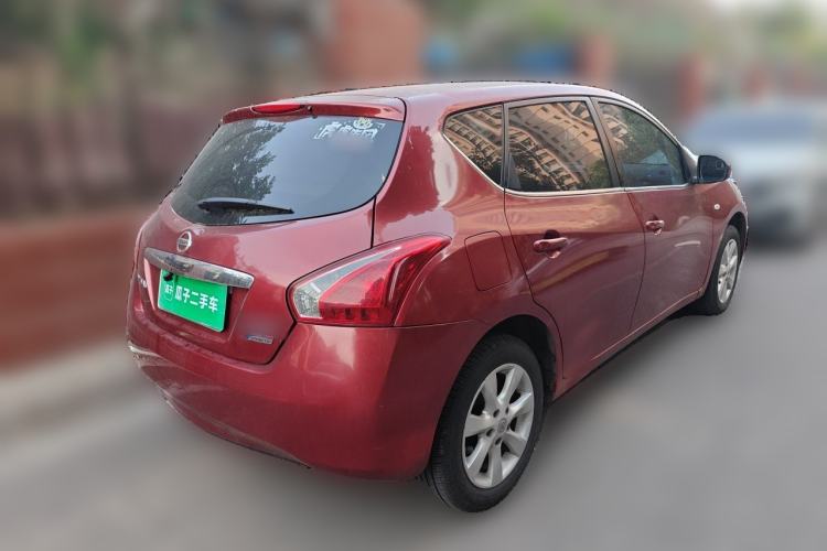 Used Nissan Tiida 2011 1.6L CVT Comfort Model Rear Right 45 Deg