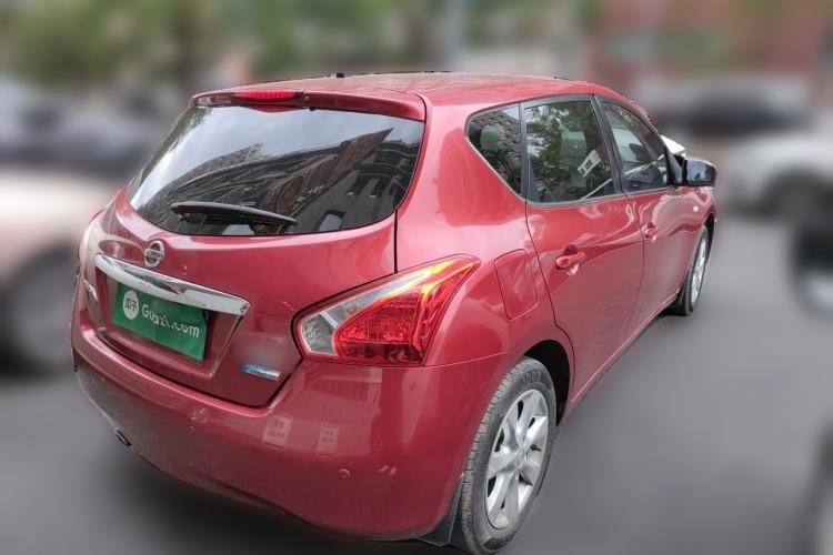 Used Nissan Tiida 2011 1.6L CVT Smart Version Rear Right 45 Deg