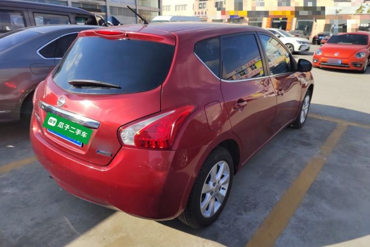 Used Nissan Tiida 2011 1.6L CVT Comfort Model Rear Right 45 Deg