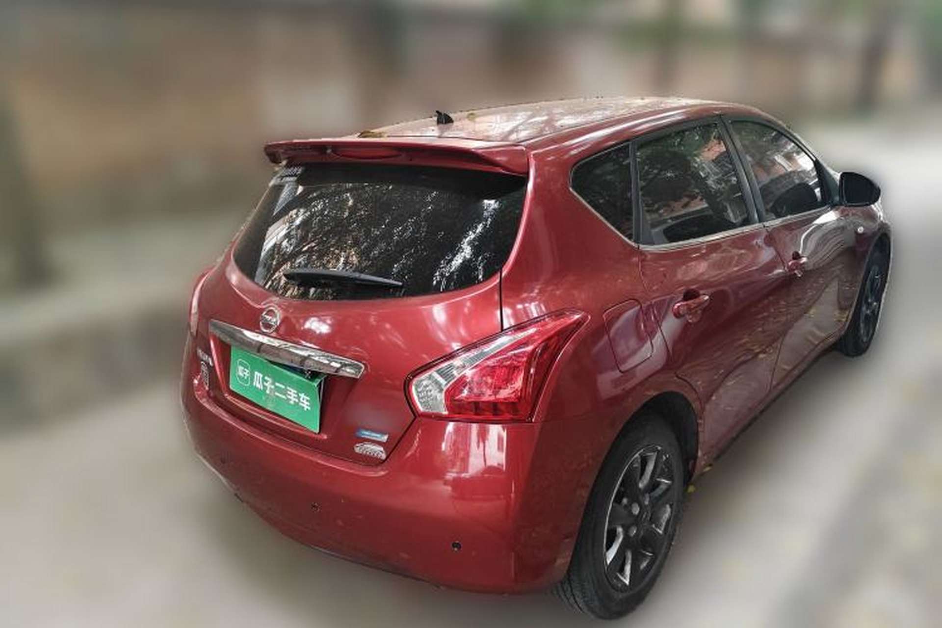 Used Nissan Tiida 2011 1.6L Manual Smart Version Rear Right 45 Deg