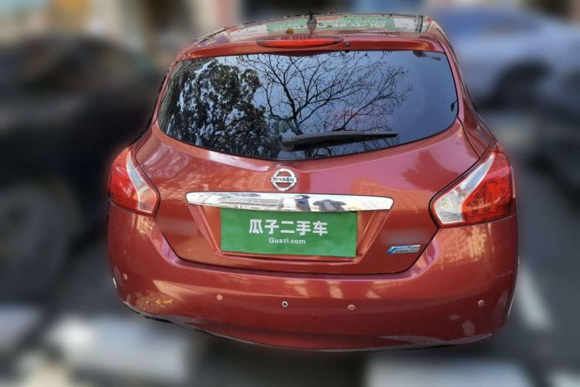 Used Nissan Tiida 2011 1.6L CVT Smart Version Rear