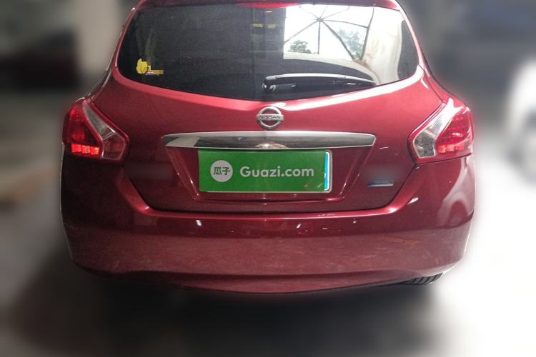 Used Nissan Tiida 2011 1.6L Manual Smart Version Rear