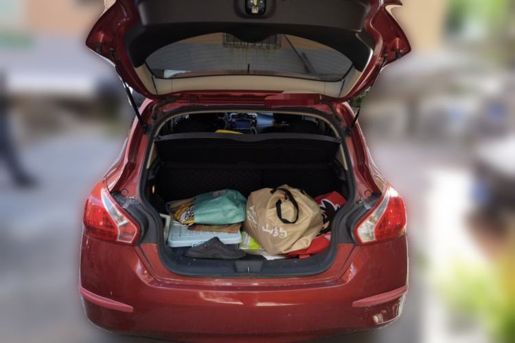 Used Nissan Tiida 2011 1.6L CVT Comfort Model Trunk