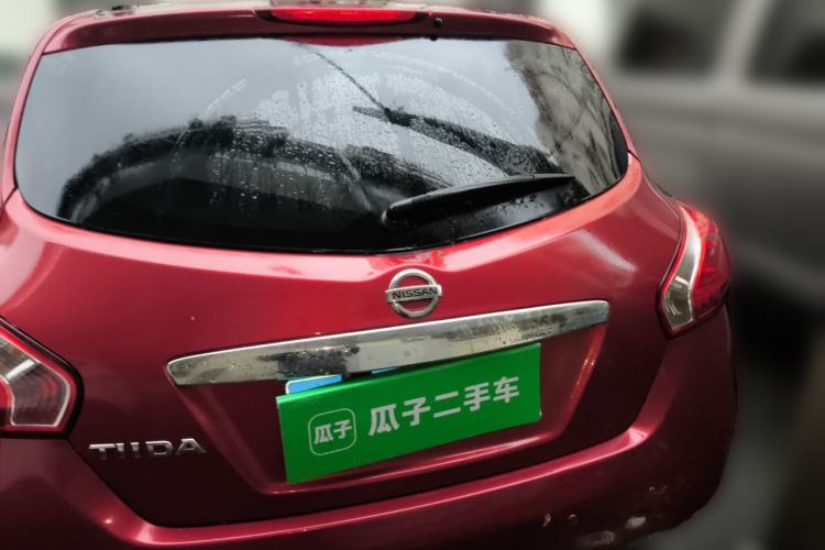 Used Nissan Tiida 2011 1.6L CVT Comfort Model Trunk