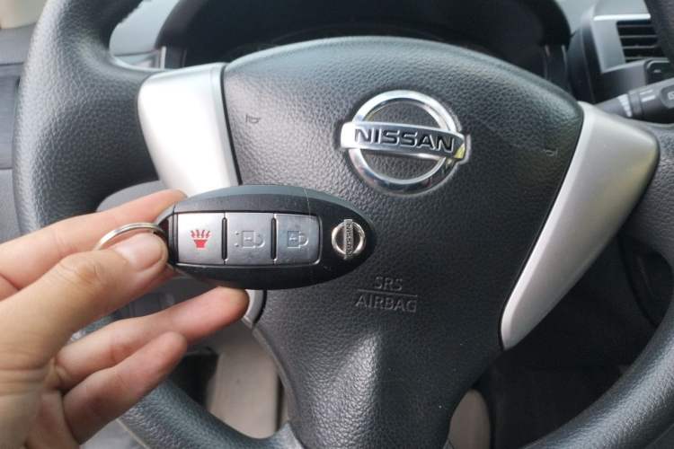 Used Nissan Tiida 2011 1.6L CVT Smart Version Vehicle Key