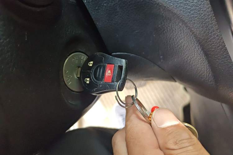 Used Nissan Tiida 2011 1.6L CVT Comfort Model Vehicle Key