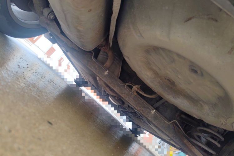 Used Nissan Tiida 2011 1.6L Manual Smart Version Chassis Rear