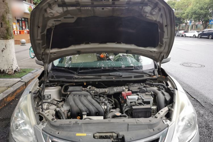 Used Nissan Tiida 2011 1.6L CVT Comfort Model Engine Bay