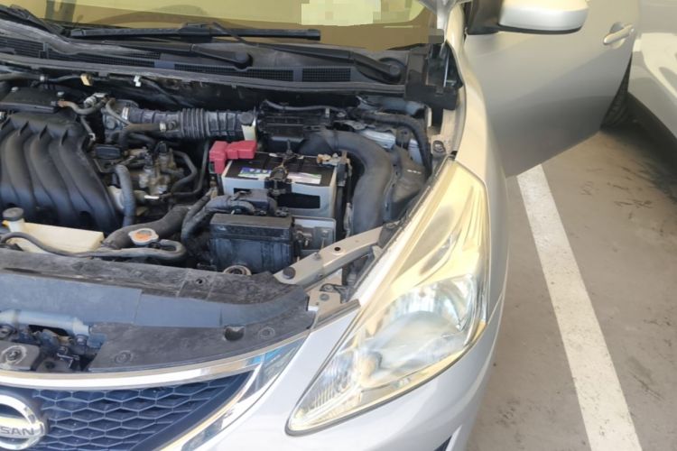 Used Nissan Tiida 2011 1.6L CVT Comfort Model Engine Bay Left