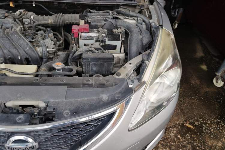 Used Nissan Tiida 2011 1.6L CVT Comfort Model Engine Bay Left