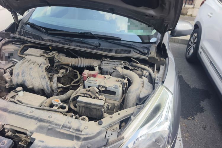 Used Nissan Tiida 2011 1.6L CVT Comfort Model Engine Bay Left