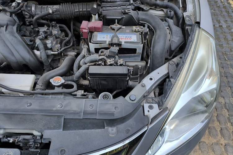 Used Nissan Tiida 2011 1.6L CVT Comfort Model Engine Bay Left