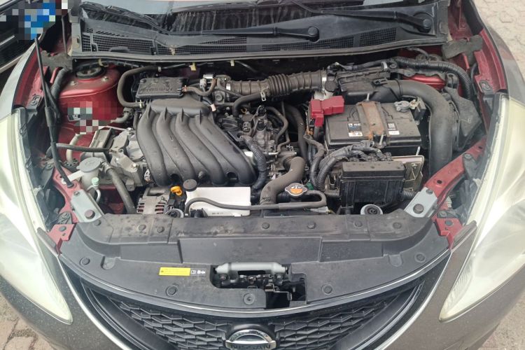 Used Nissan Tiida 2011 1.6L CVT Comfort Model Engine Bay
