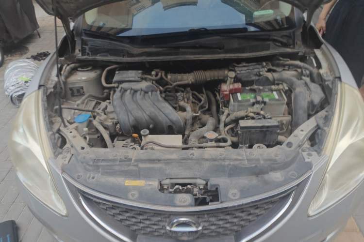 Used Nissan Tiida 2011 1.6L CVT Comfort Model Engine Bay