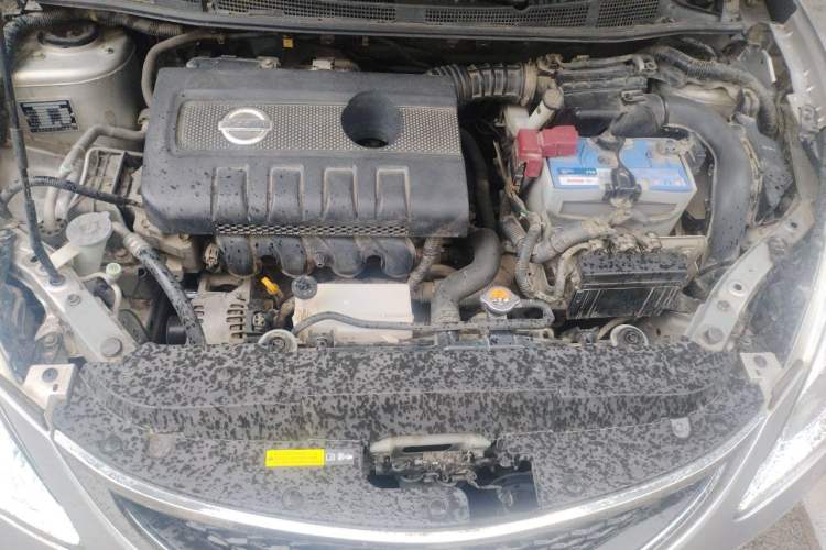Used Nissan Tiida 2011 1.6L CVT Smart Version Engine Bay