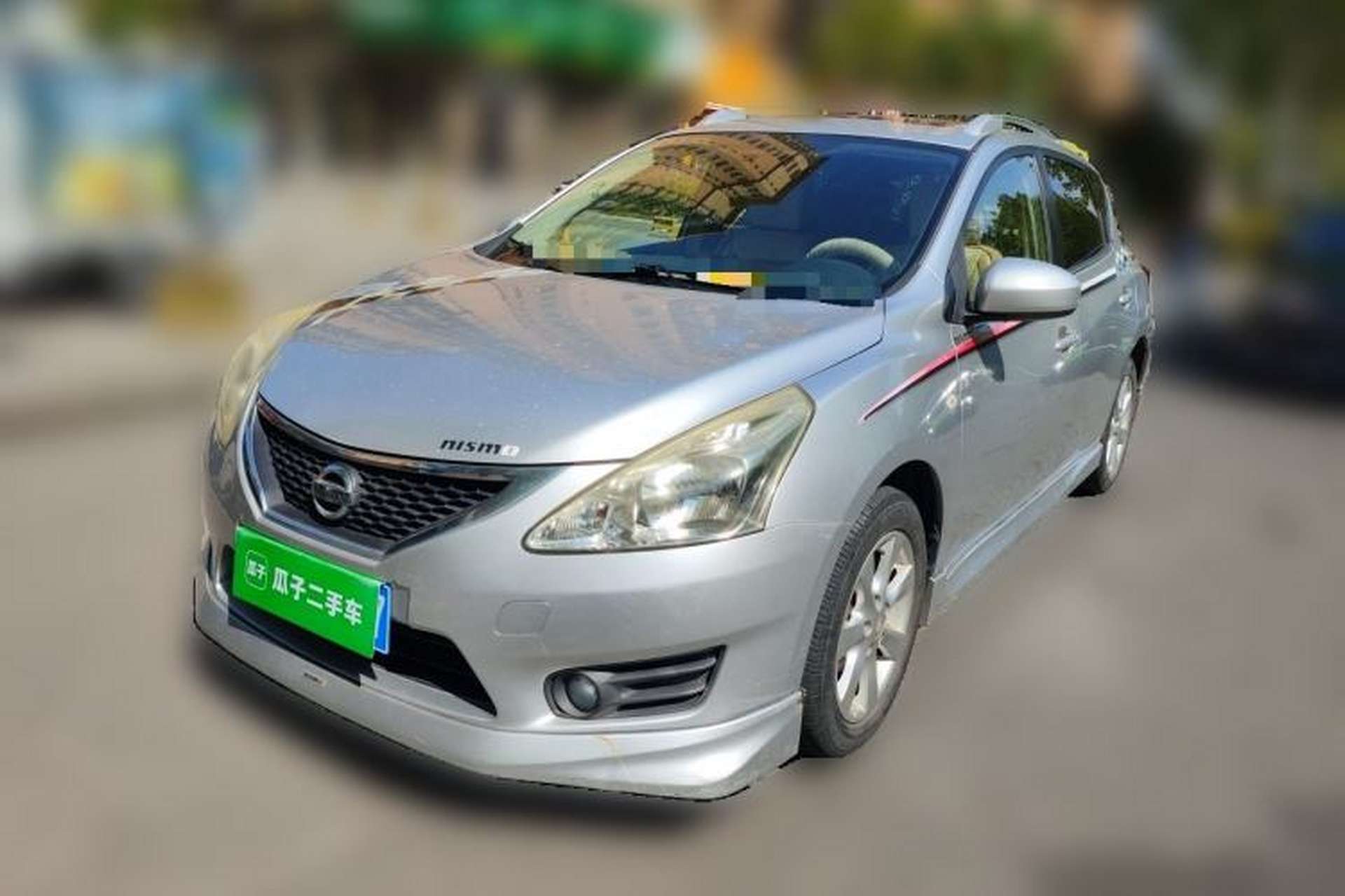 Used Nissan Tiida 2011 1.6L CVT Smart Version Front Left 45 Deg