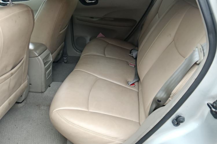 Used Nissan Tiida 2011 1.6L CVT Comfort Model Left Rear Seat