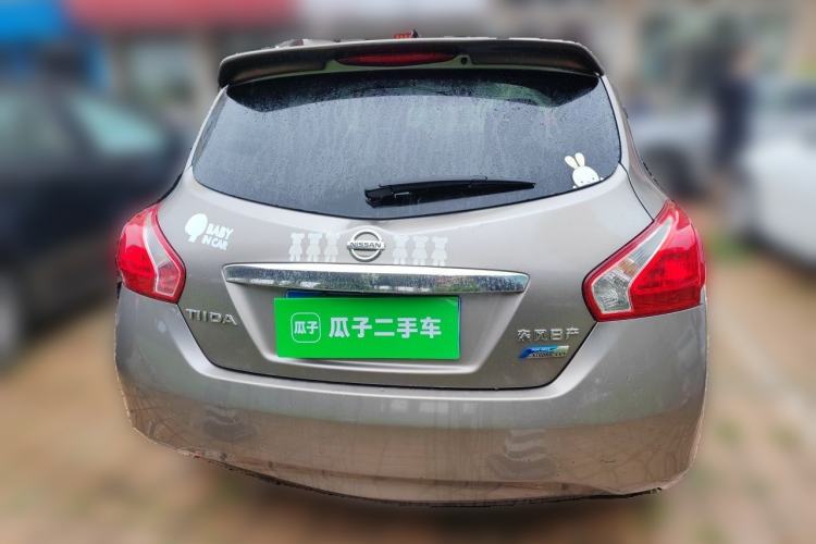 Used Nissan Tiida 2011 1.6L CVT Smart Version Rear