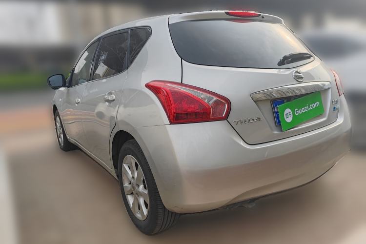 Used Nissan Tiida 2011 1.6L CVT Smart Version Rear Left 45 Deg
