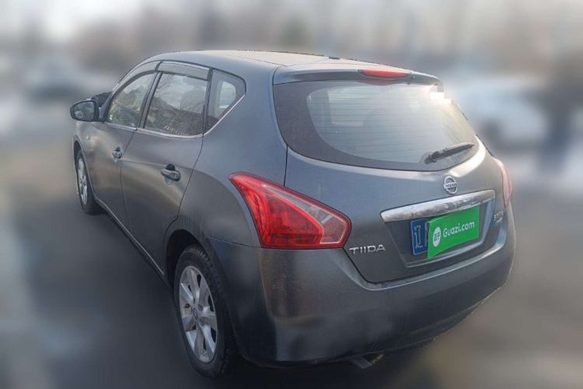 Used Nissan Tiida 2011 1.6L CVT Smart Version Rear Left 45 Deg