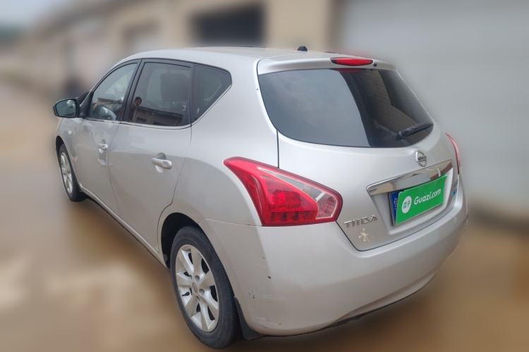 Used Nissan Tiida 2011 1.6L Manual Smart Version Rear Left 45 Deg