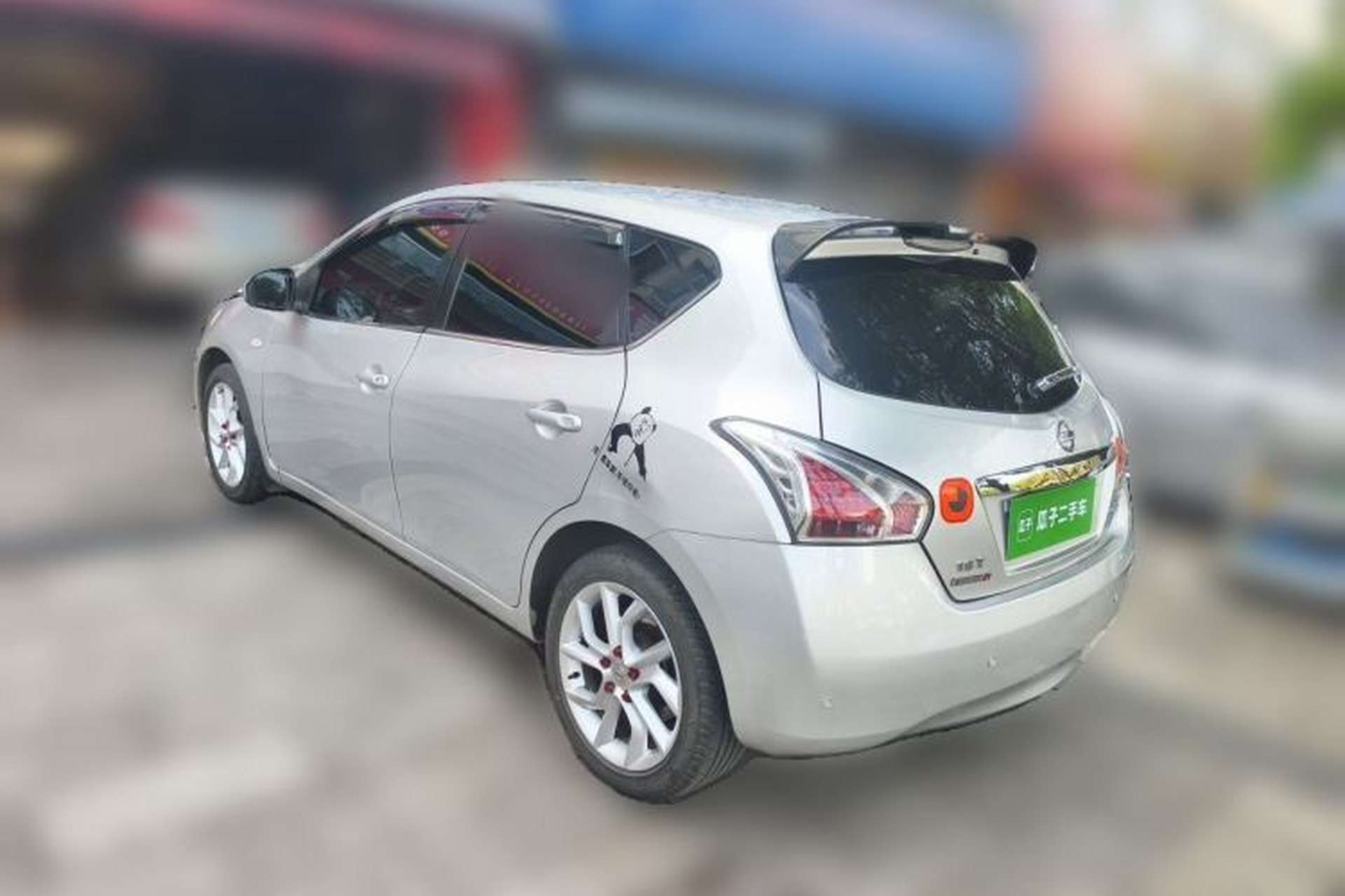 Used Nissan Tiida 2011 1.6T Manual Xuan Dong Edition Rear Left 45 Deg