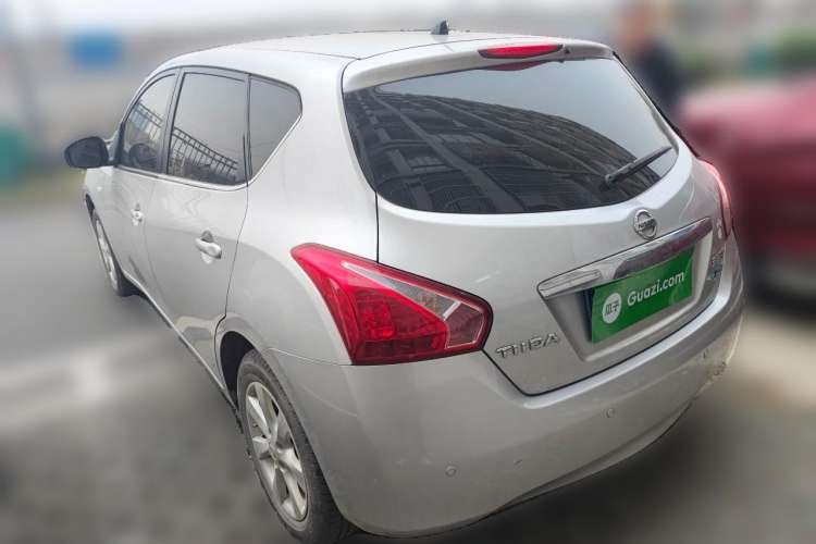 Used Nissan Tiida 2011 1.6L CVT Smart Version Rear Left 45 Deg