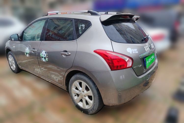 Used Nissan Tiida 2011 1.6L CVT Smart Version Rear Left 45 Deg