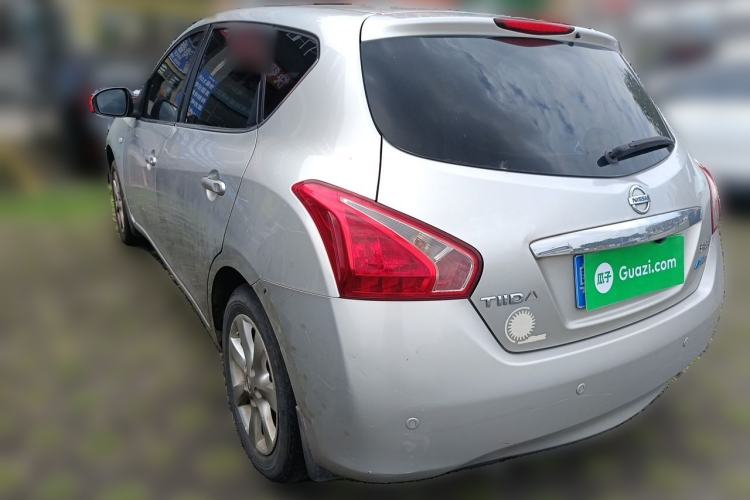 Used Nissan Tiida 2011 1.6L CVT Comfort Model Rear Left 45 Deg