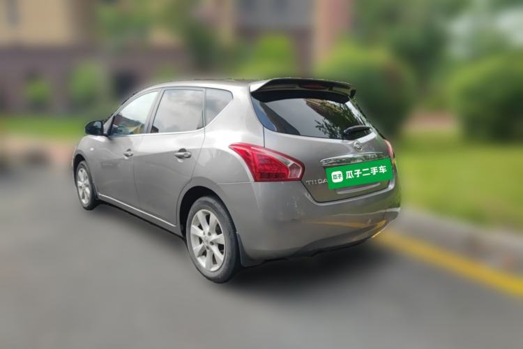 Used Nissan Tiida 2011 1.6L CVT Smart Version Rear Left 45 Deg