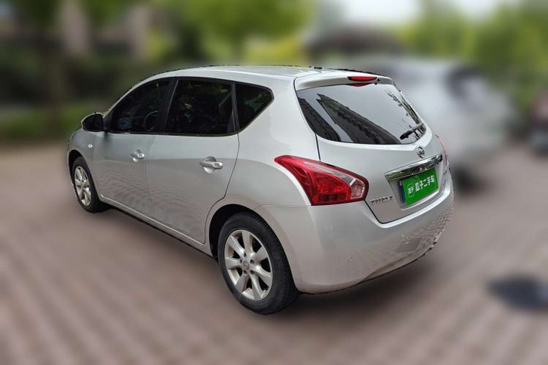 Used Nissan Tiida 2011 1.6L CVT Comfort Model Rear Left 45 Deg