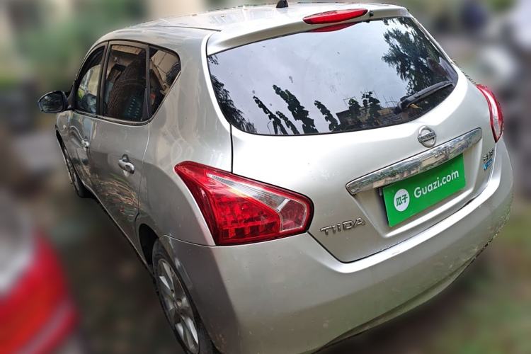 Used Nissan Tiida 2011 1.6L Manual Comfort Edition Rear Left 45 Deg