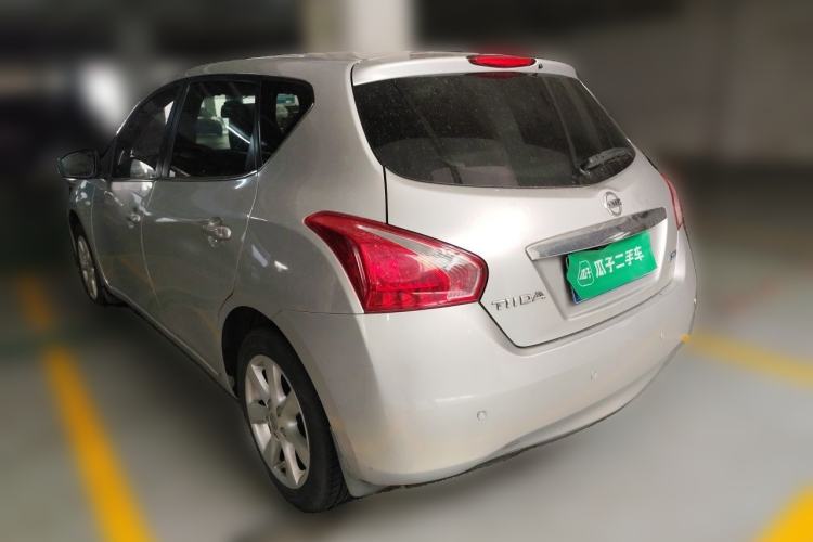 Used Nissan Tiida 2011 1.6L CVT Comfort Model Rear Left 45 Deg