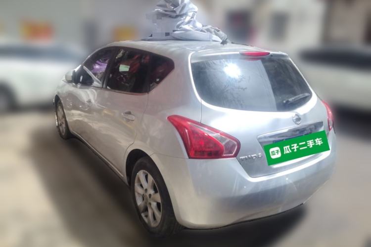 Used Nissan Tiida 2011 1.6L CVT Smart Version Rear Left 45 Deg