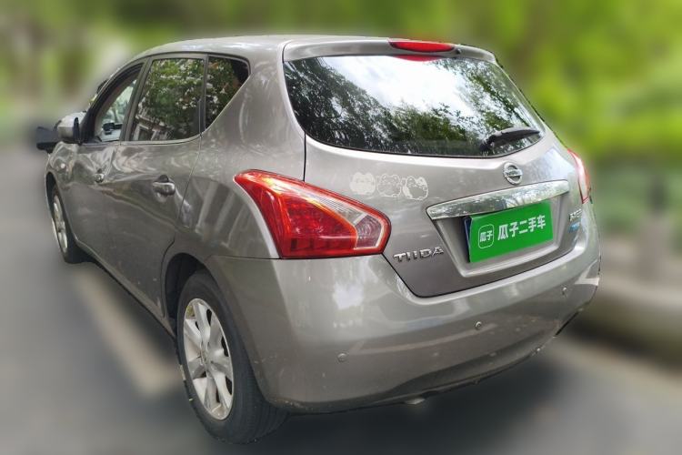 Used Nissan Tiida 2011 1.6L Manual Smart Version Rear Left 45 Deg