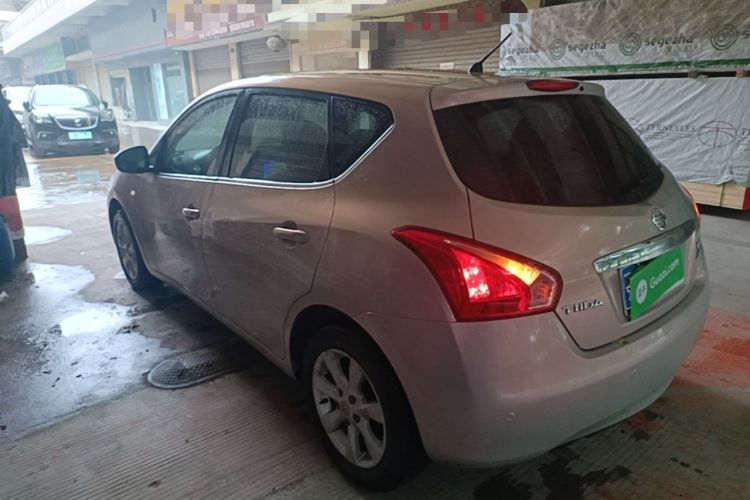 Used Nissan Tiida 2011 1.6L CVT Smart Version Rear Left 45 Deg