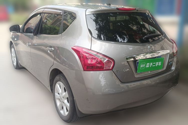 Used Nissan Tiida 2011 1.6L CVT Smart Version Rear Left 45 Deg