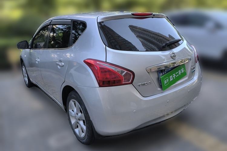 Used Nissan Tiida 2011 1.6L CVT Comfort Model Rear Left 45 Deg