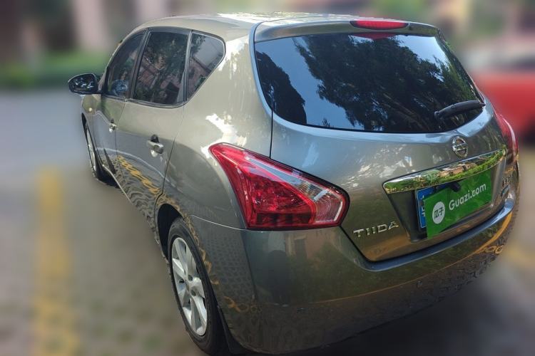 Used Nissan Tiida 2011 1.6L CVT Smart Version Rear Left 45 Deg