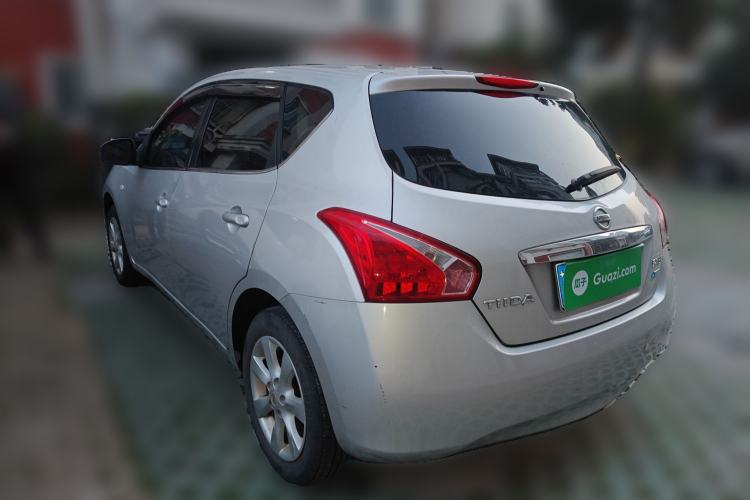 Used Nissan Tiida 2011 1.6L Manual Comfort Edition Rear Left 45 Deg
