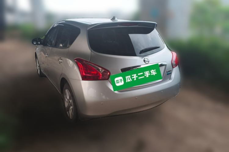 Used Nissan Tiida 2011 1.6L CVT Smart Version Rear Left 45 Deg